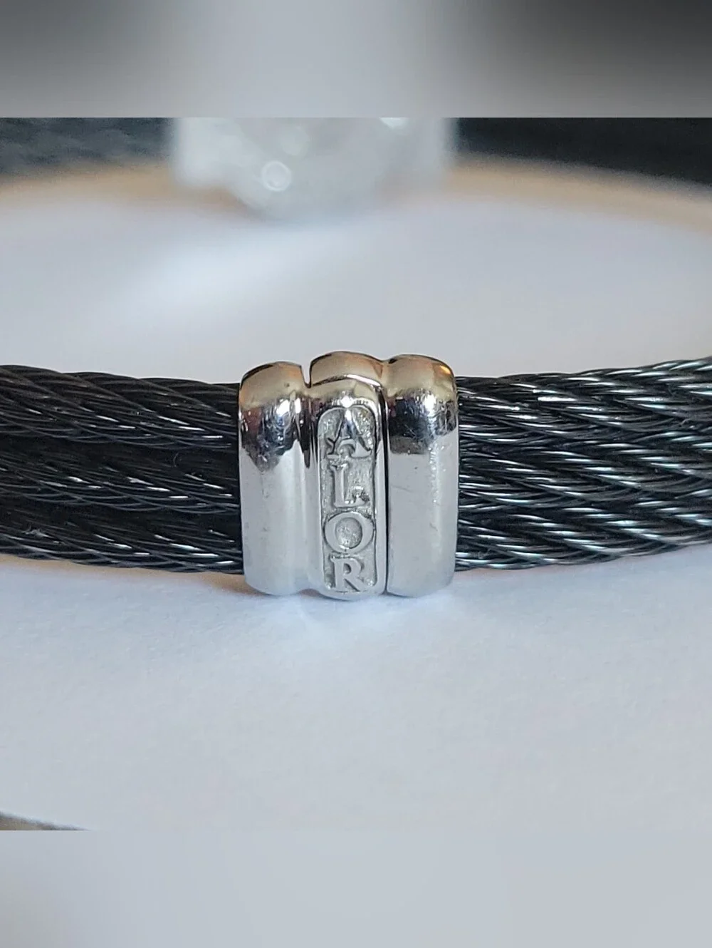 Gorgeous ALOR /Charriol Bracelet- 18k (750) Gold & SS - Picture 6 of 15